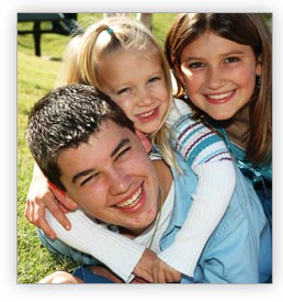 stock photo of 3 kids